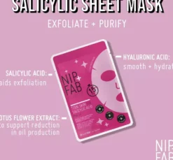 NIP+FABPurify Teen Skin Fix Salicylic Acid Mask 1 pcs