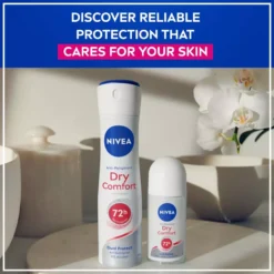 NIVEA Antiperspirant Deo Dry Comfort Roll On 50 ml
