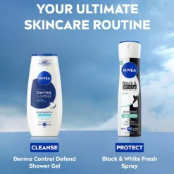 NIVEA Black & White Fresh Spray 150 ml