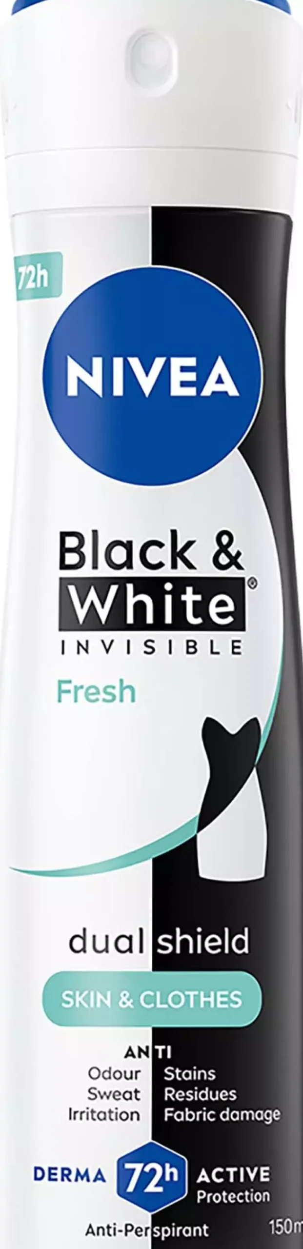 NIVEA Black & White Fresh Spray 150 ml