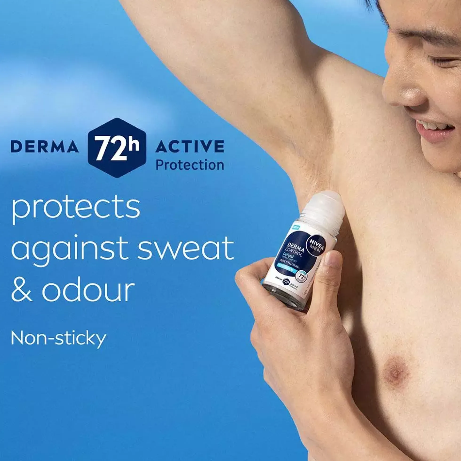 NIVEADerma Control Antiperspirant Deo Defend Roll On 50 ml
