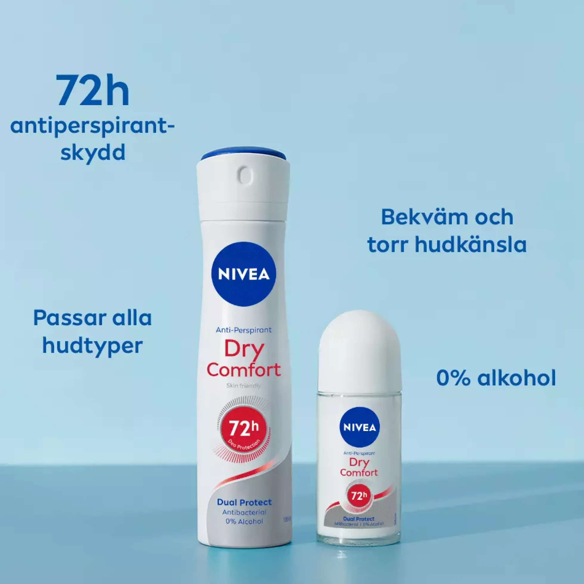 NIVEA Dry Comfort 72H Anti-Perspirant 150 ml