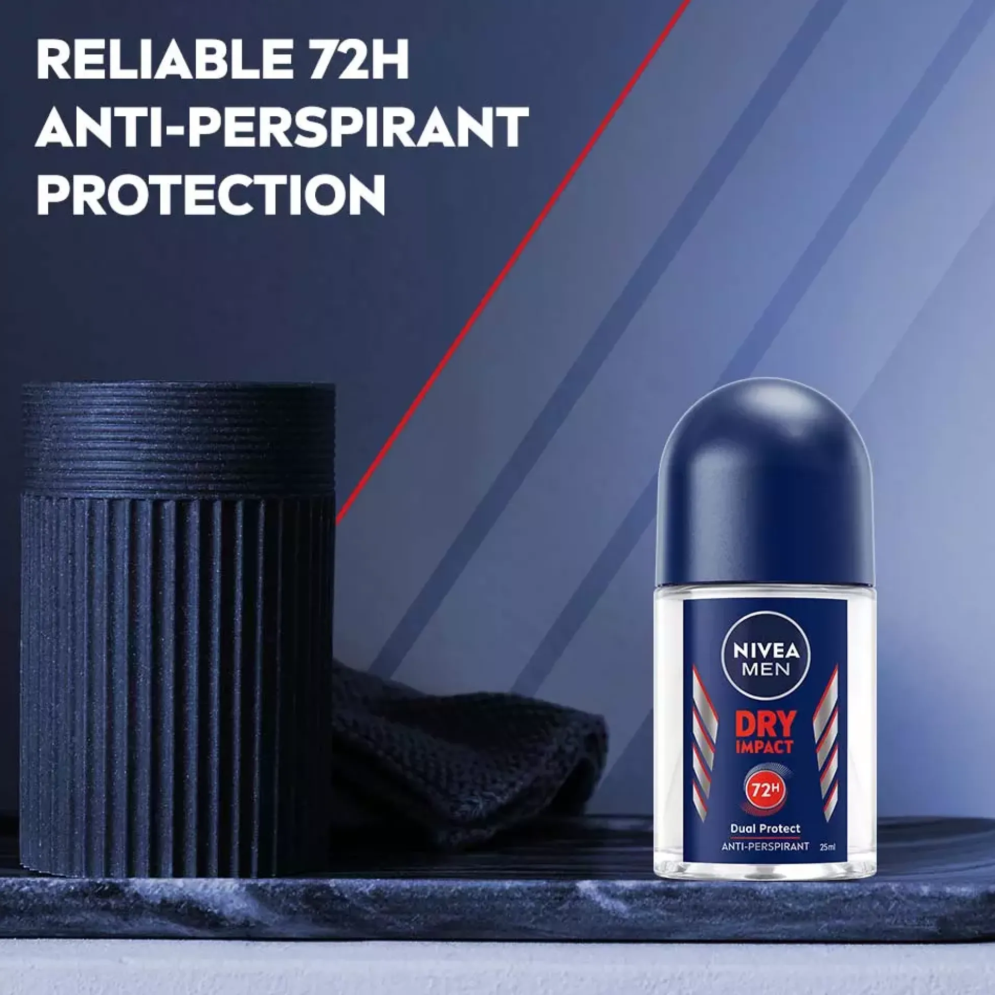 NIVEAMEN Antiperspirant Deo Dry Impact Roll On 50 ml