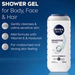 NIVEAMEN Sensitive Shower Creme 250 ml