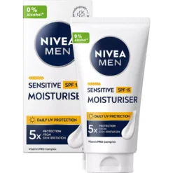 NIVEAMEN Sensitive SPF 15 Moisturiser 75 ml