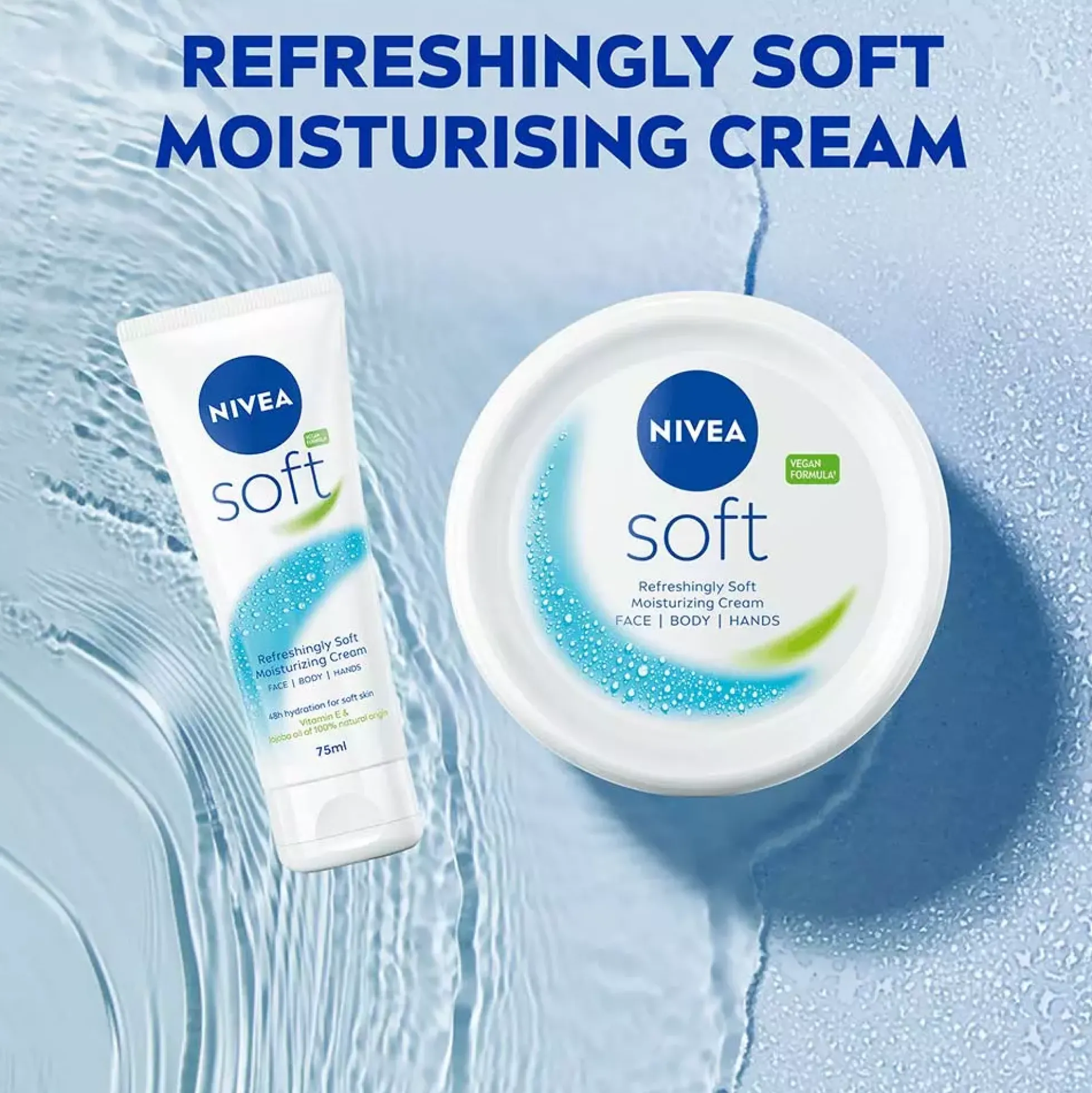 NIVEA Moisturizing Cream Soft 500 ml