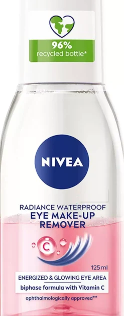 NIVEA Radiance Waterproof Eye Make-up Remover 125 ml