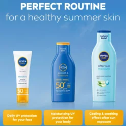 NIVEASUN Protect & Moisture Sun Lotion SPF 50+ 100 ml