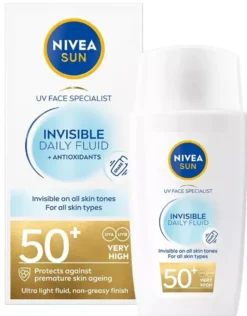 NIVEASUN UV Face Invisible Daily Fluid SPF 50+ 40 ml