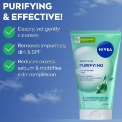 NIVEA Wash Gel Purifying 150 ml