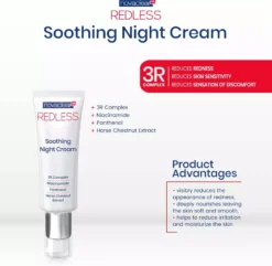 NovaclearRedless Soothing Night Cream 50 ml