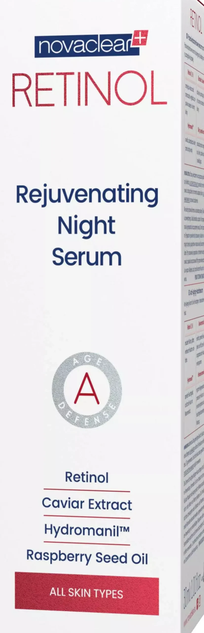 Novaclear Retinol Rejuvenating Night Serum 30 ml