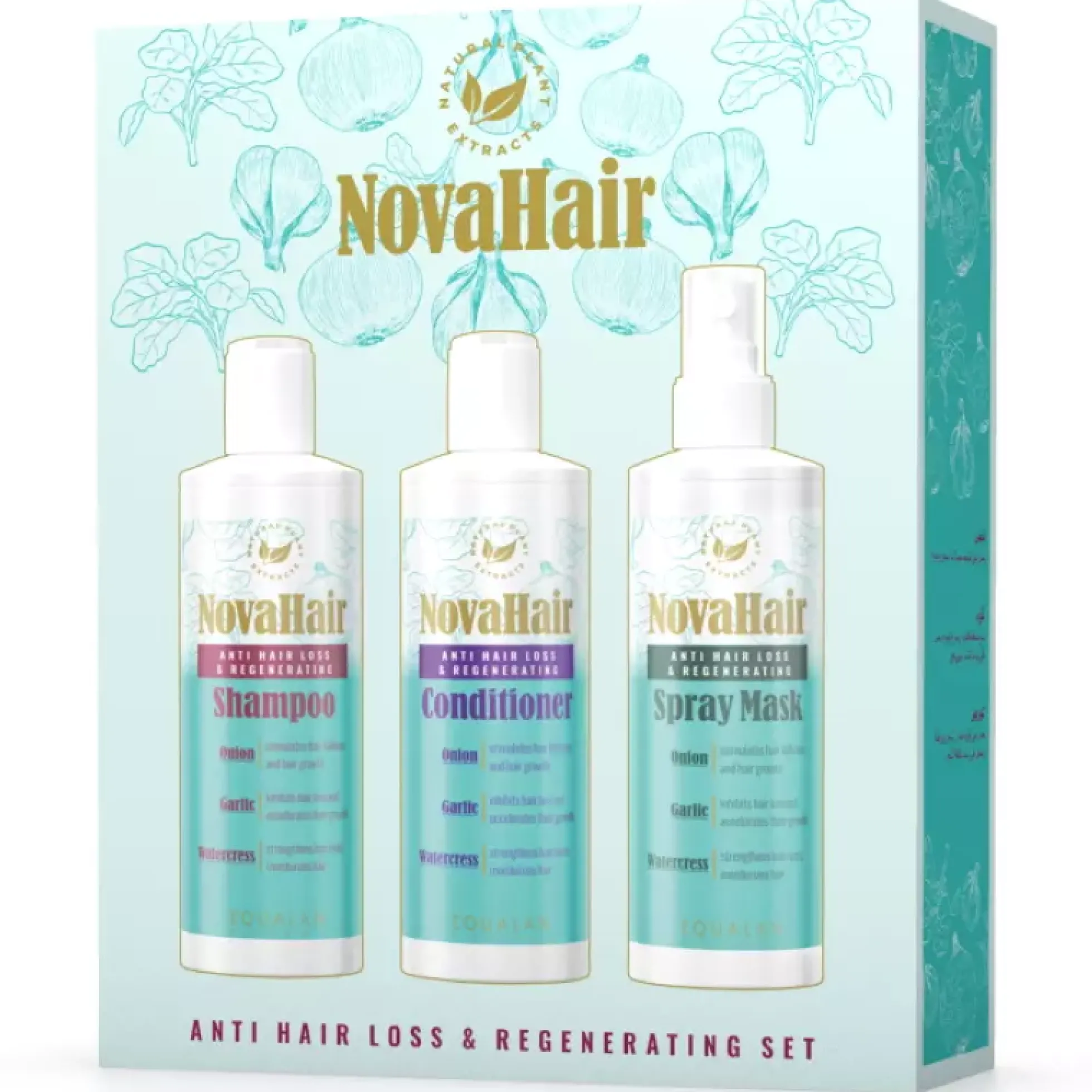 NovaHair Anti Hair Loss & Regenerating Set