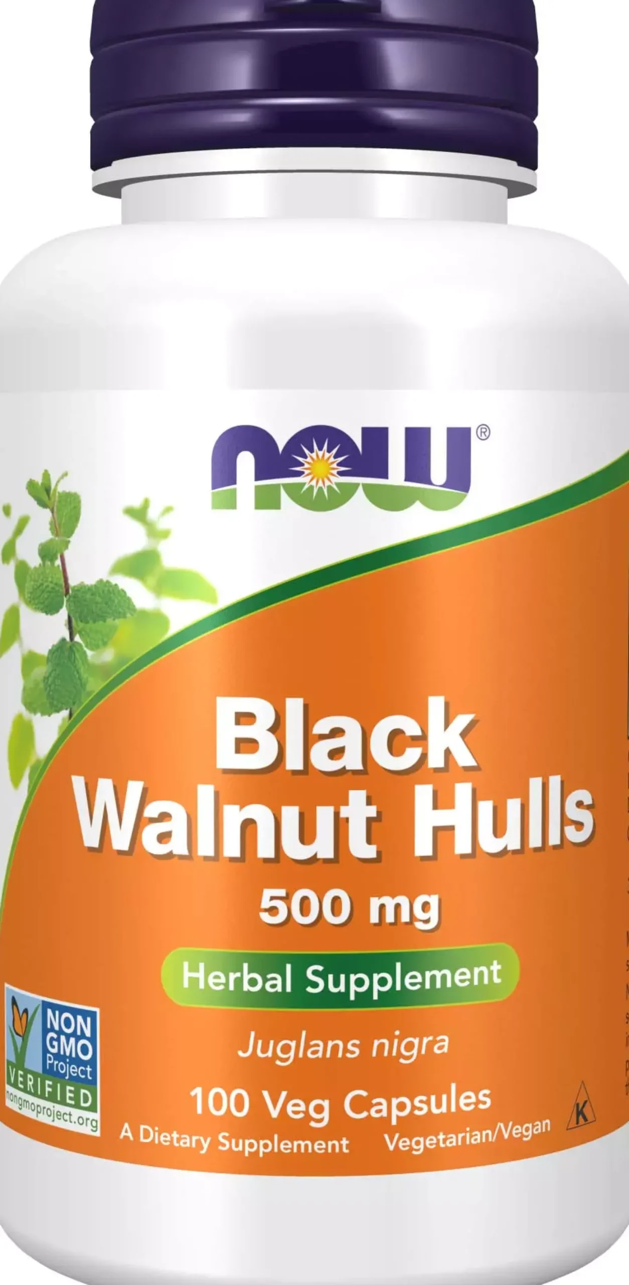 NOW Black Walnut Hulls 500 mg 100 st