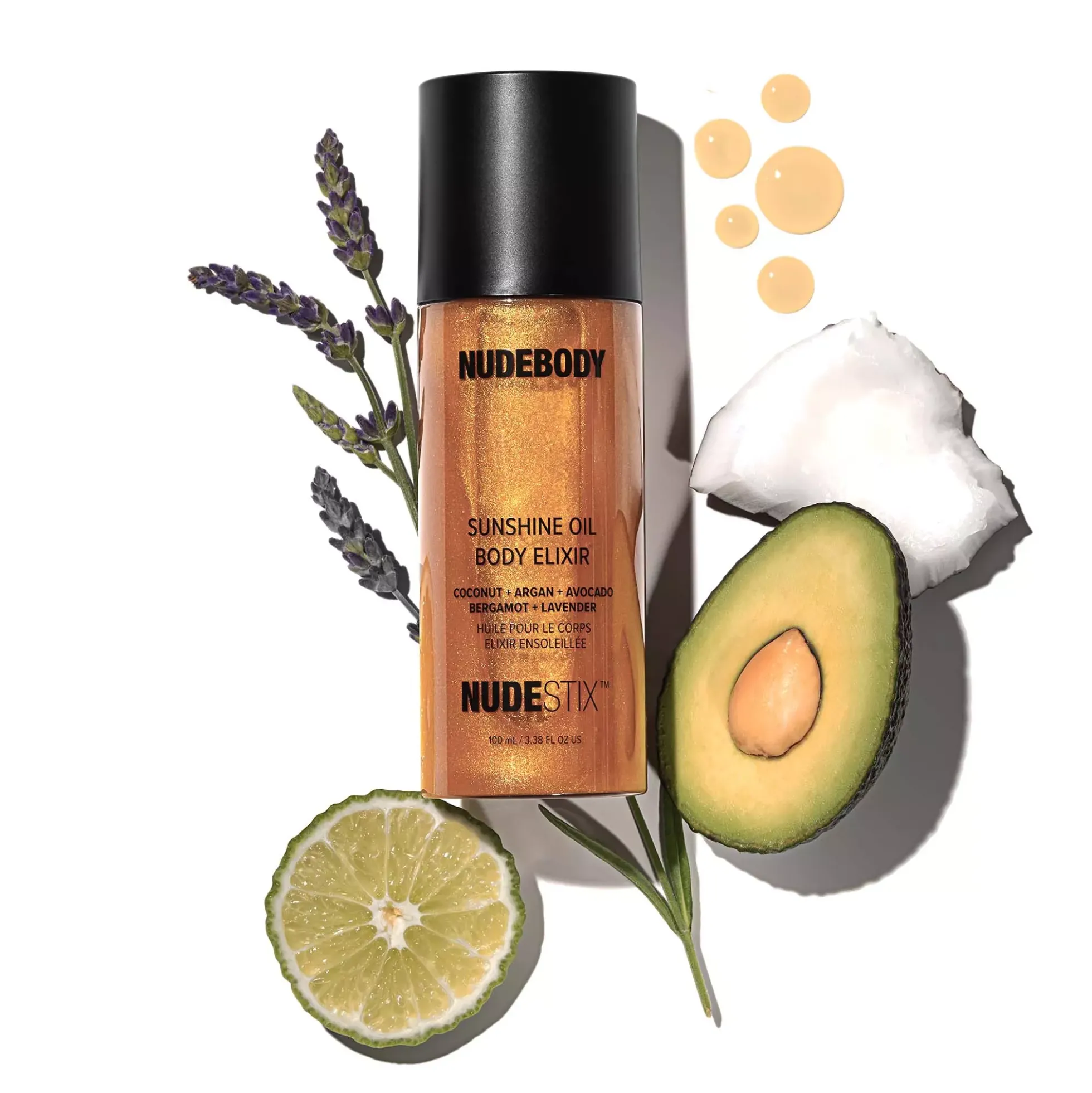 Nudestix Nudebody Sunshine Gold Body Elixir 100 ml
