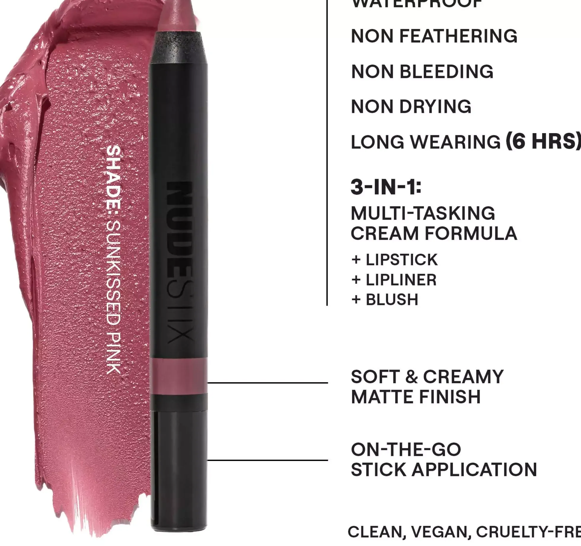 Nudestix Nudelove Lip Palette