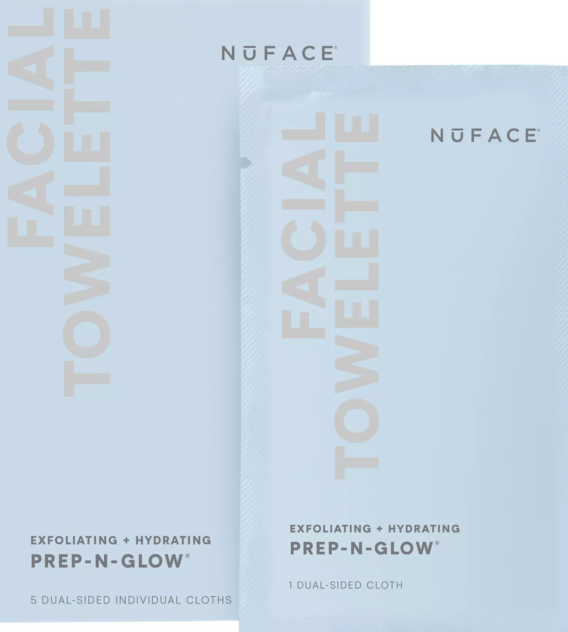NuFACE Prep-N-Glow Cleansing Cloth 20 st