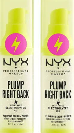 NYX PROFESSIONAL MAKEUP Bundle Plump Right Back Primer + Serum 30 ml x 2