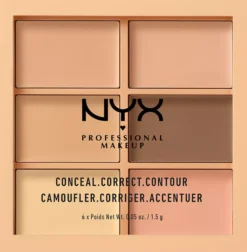 NYX PROFESSIONAL MAKEUP 3C Conceal Correct Contour Palette Light