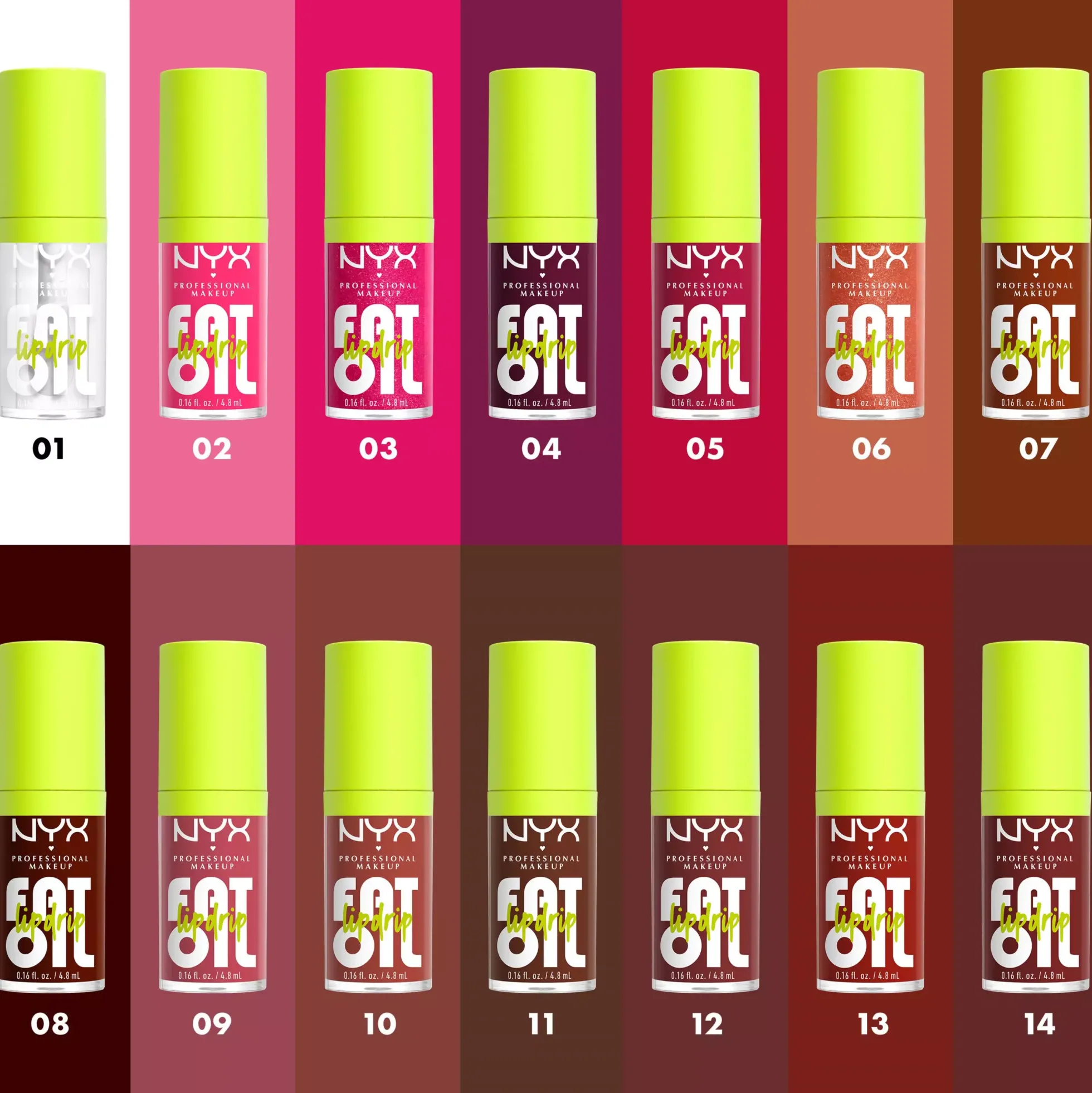 NYX PROFESSIONAL MAKEUP Fat Oil Lip Drip 14 Inside