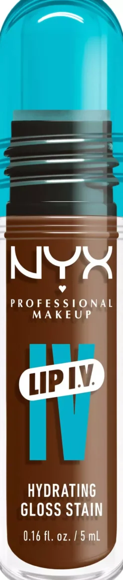 NYX PROFESSIONAL MAKEUP Lip I.V. Hydrating Gloss Stain Lip Gloss 02 Hydra-Honey