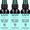 NYX PROFESSIONAL MAKEUP Makeup Setting Spray Dewy Finish x 3