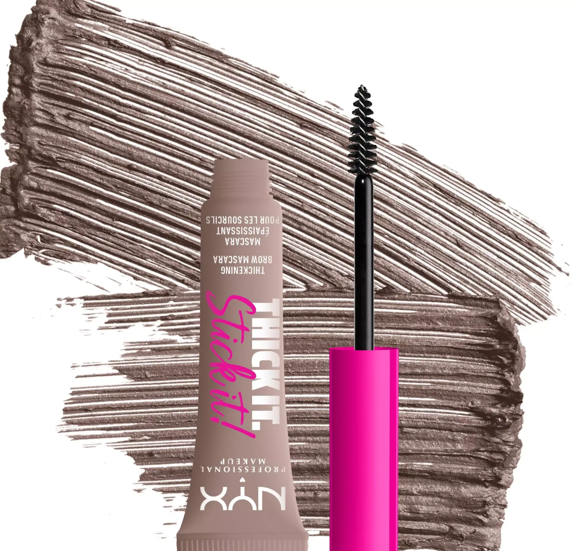 NYX PROFESSIONAL MAKEUP Thick it. Stick it! Brow Mascara Cool Blonde