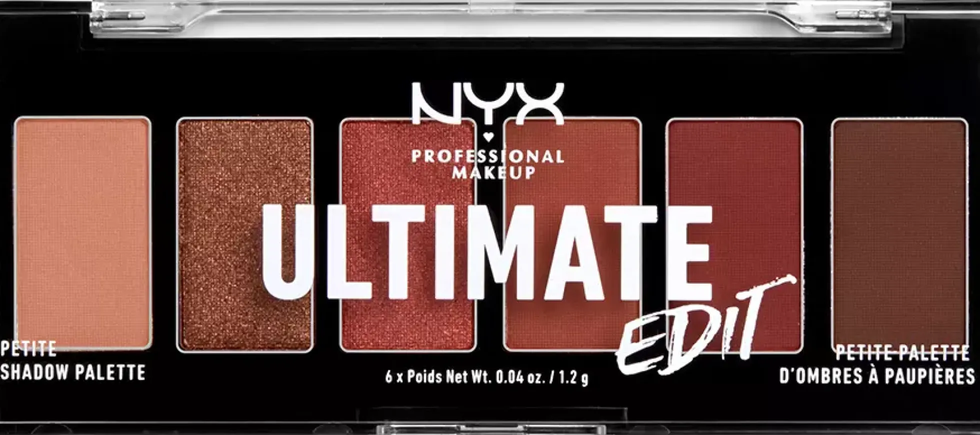 NYX PROFESSIONAL MAKEUPUltimate Shadow Palette EDIT Petite Shadow Palette Warm Neutrals