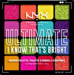 NYX PROFESSIONAL MAKEUP Ultimate Shadow Palette 04W I Know Thats Bright