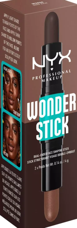 NYX PROFESSIONAL MAKEUP Wonder Stick Dual-Ended Face Shaping Stick 07 Deep