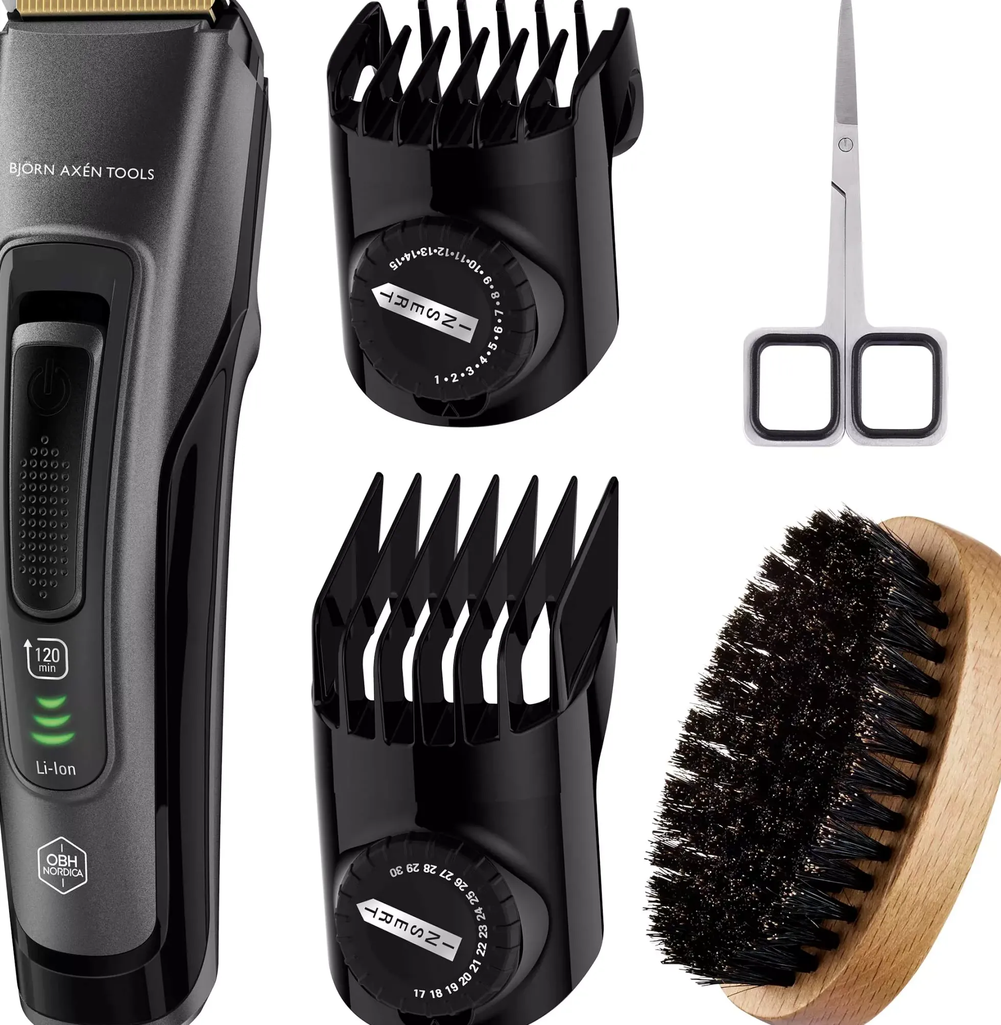 OBH NordicaBjörn Axén Tools Beard And Hair Trimming Kit