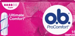 O.B.ProComfort Tampons 16-pack Super