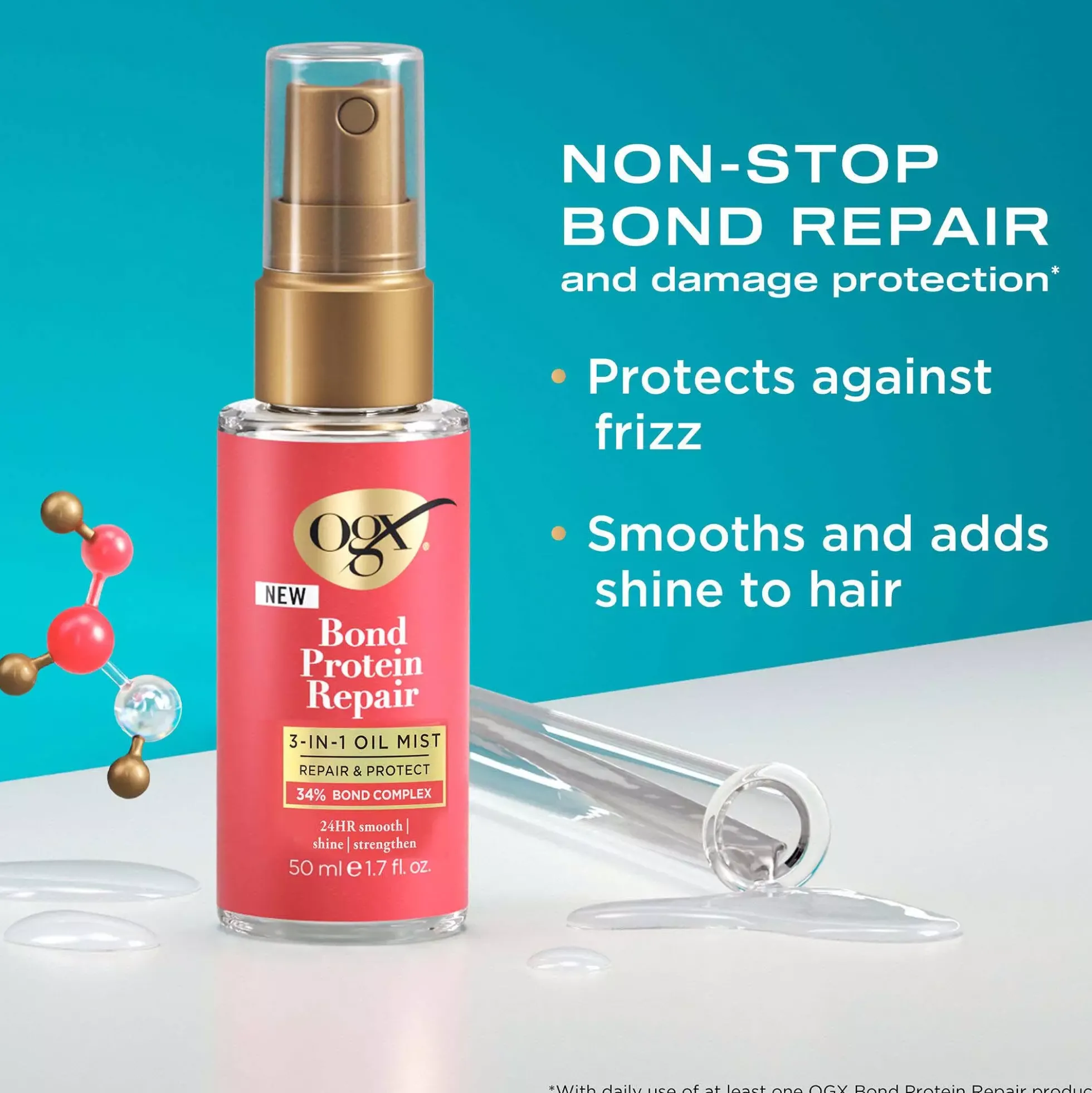 OgxBond Repair 3-in-1 Oil Mist 50 ml