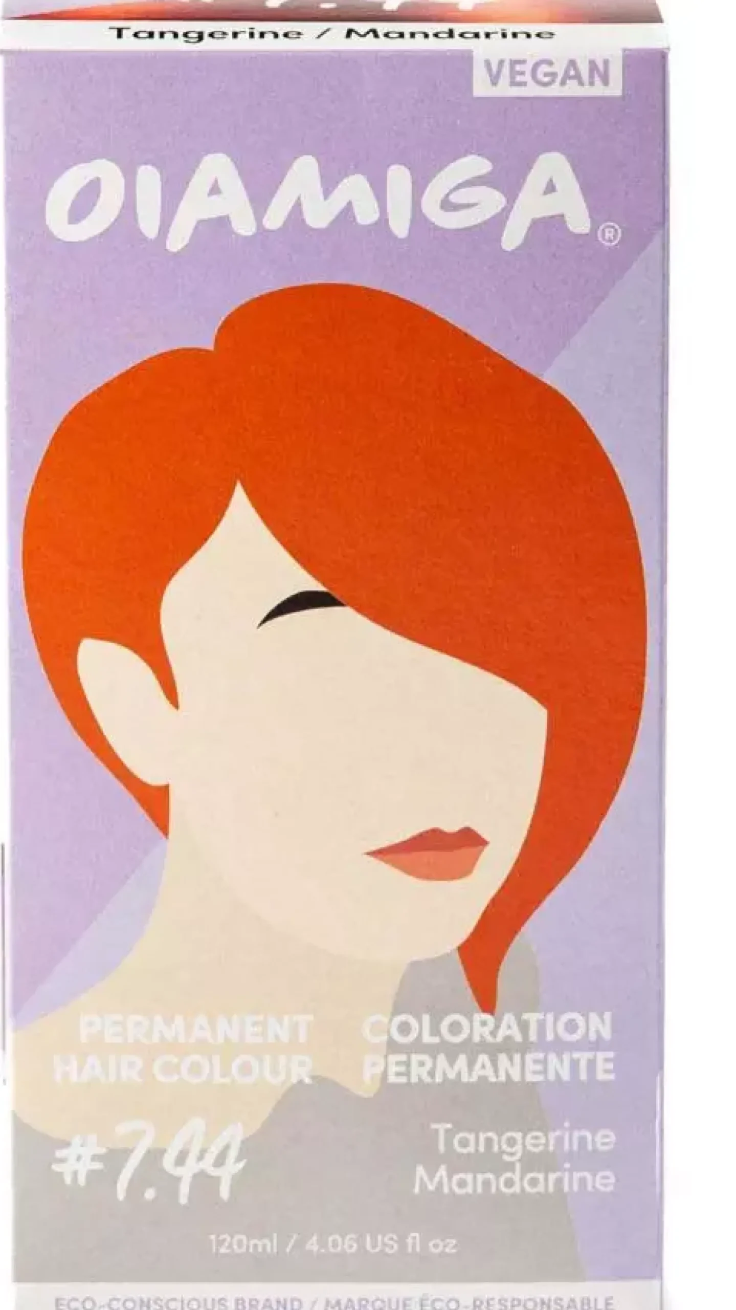 Oiamiga Permanent Hair Colour Tangerine