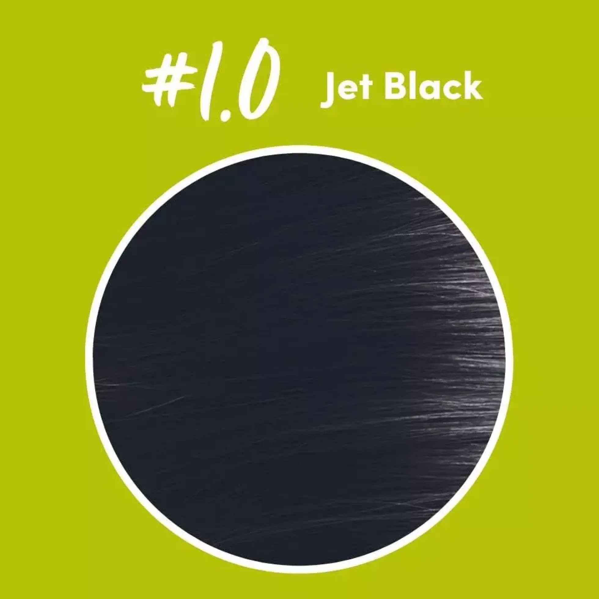 Oiamiga Permanent Hair Colour Jet Black