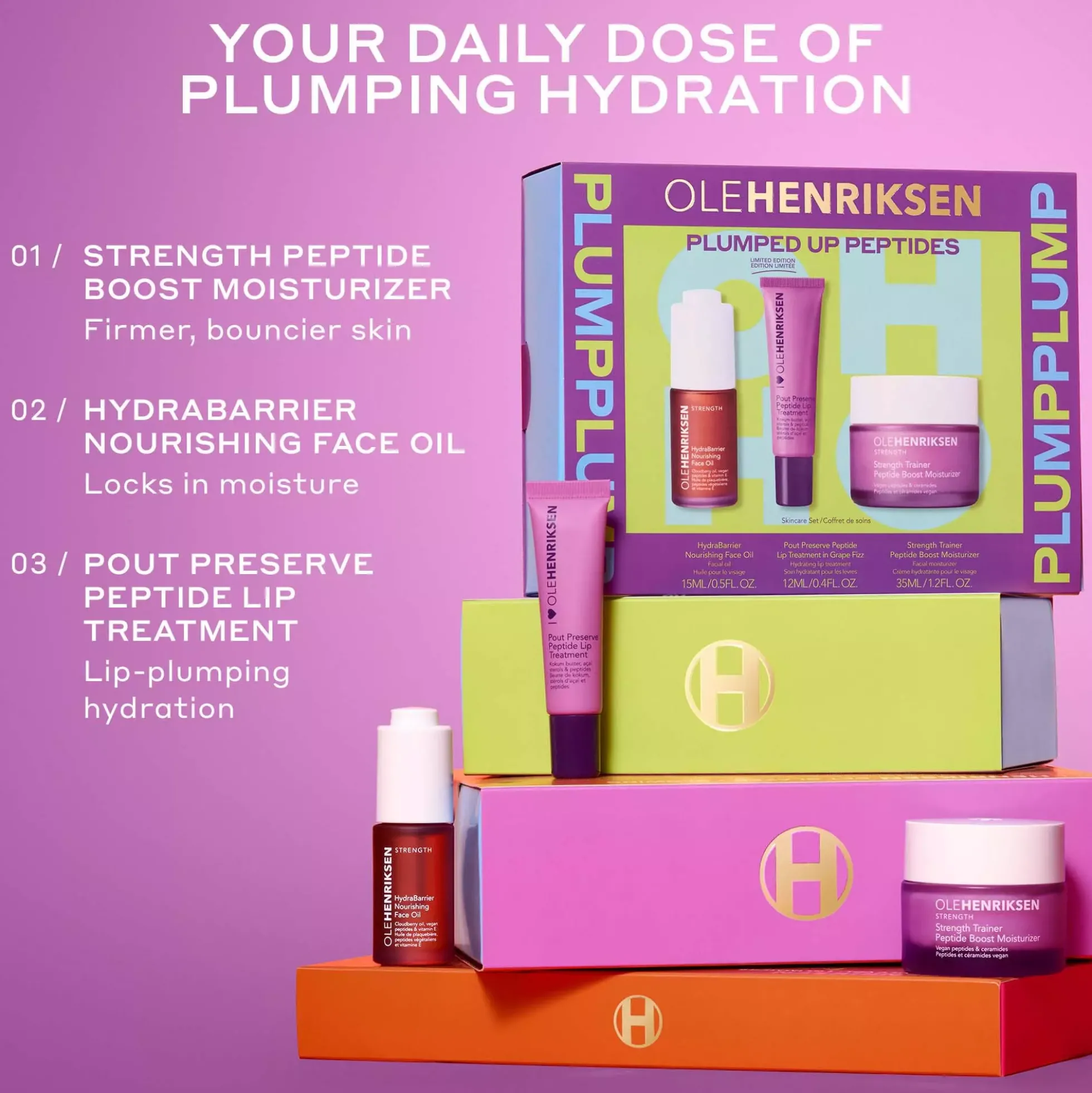 Ole Henriksen Plumped Up Peptides Gift Set