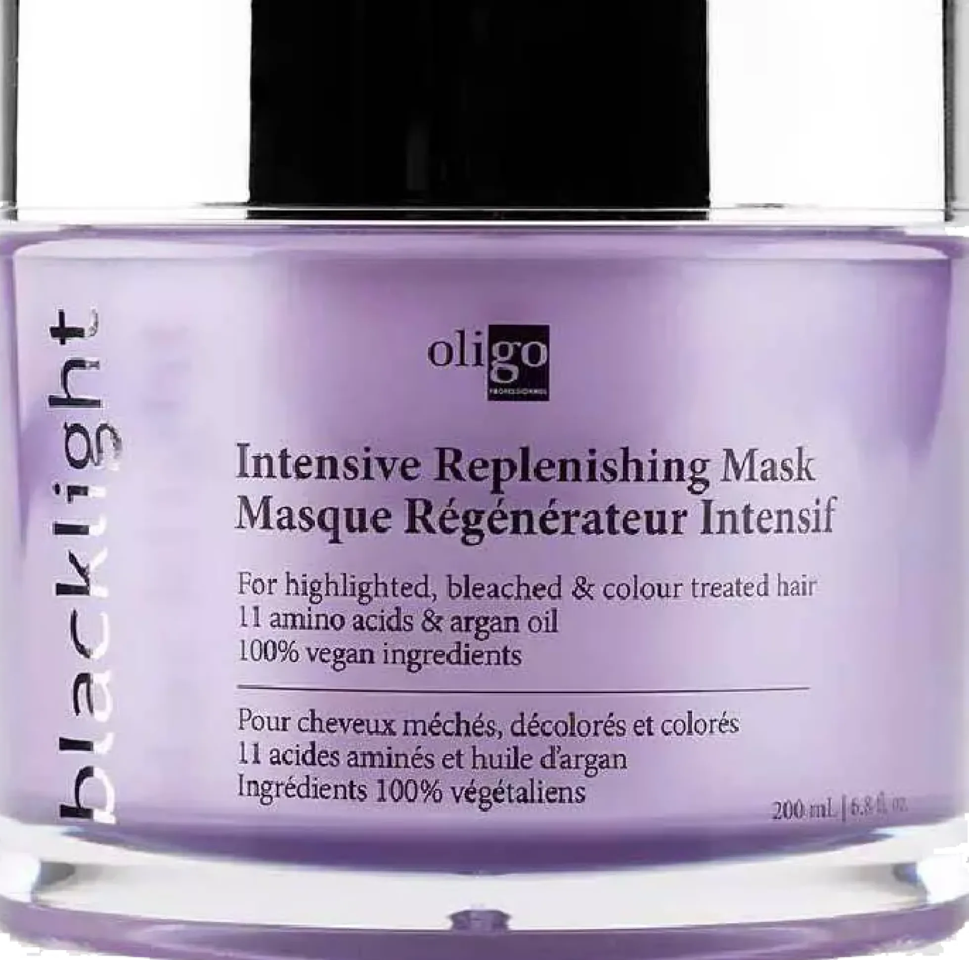 OligoBlacklight Styling & Care Intensive Repleneshing mask 200 ml