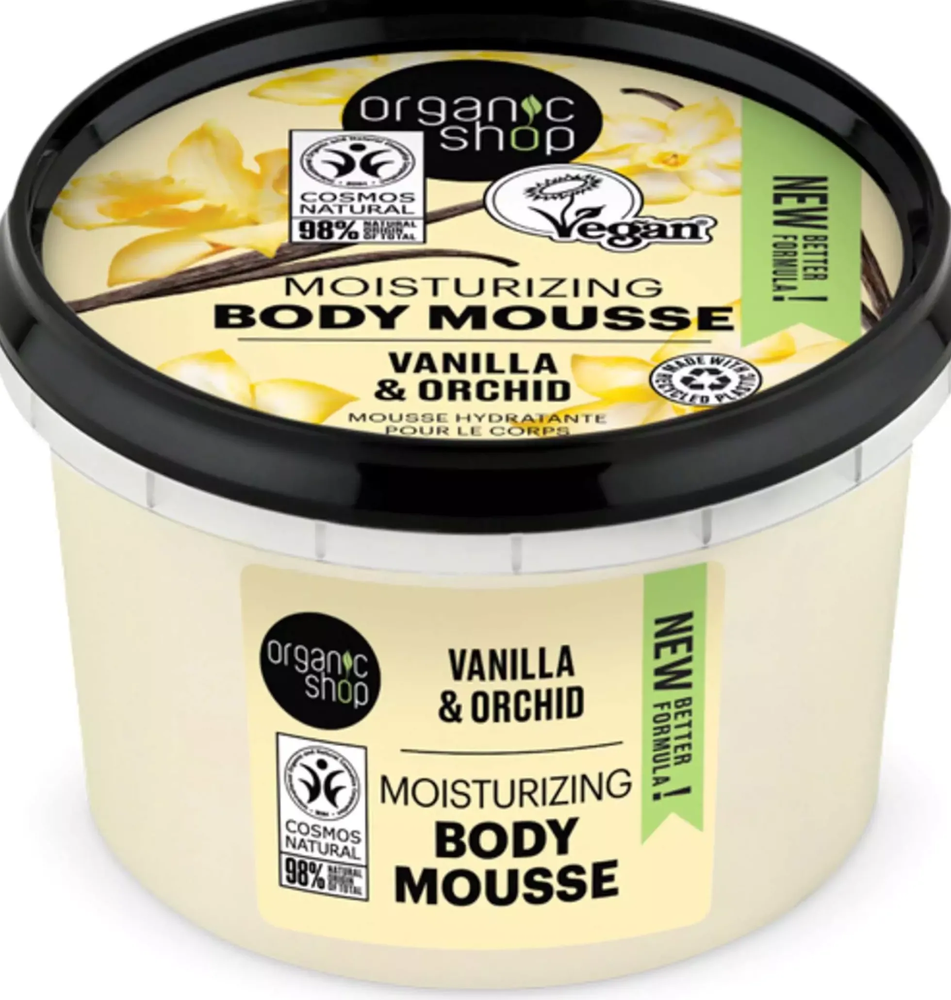 Organic Shop Body Mousse Vanilla & Orchid 250 ml