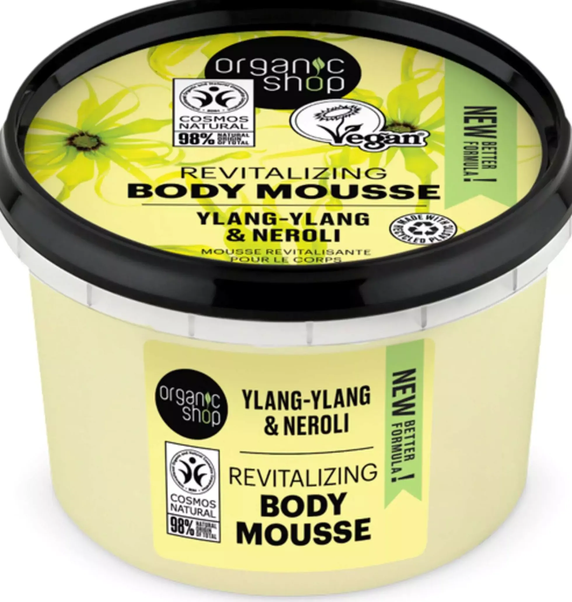 Organic Shop Body Mousse Ylang & Neroli 250 ml