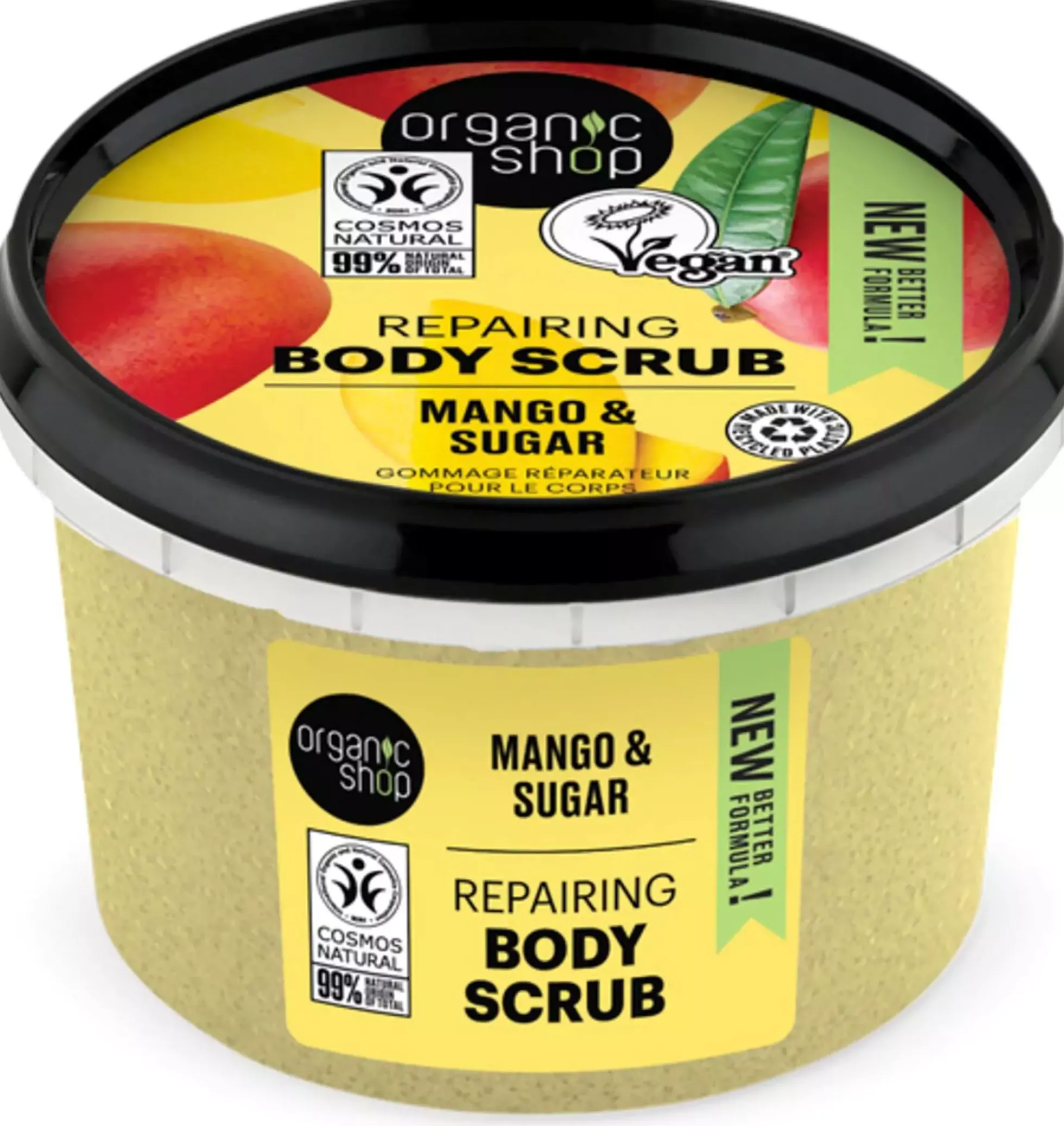 Organic Shop Body Scrub Mango & Sugar 250 ml