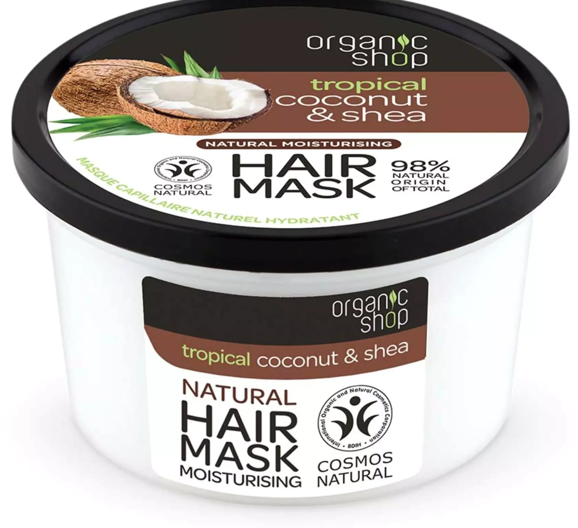Organic Shop Moisturising Hair Mask Coconut & Shea 250 ml