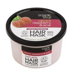 Organic Shop Volumising Hair Mask Raspberry & Acai 250 ml