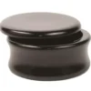 Parker Shaving Black Mango Wood Shave Bowl
