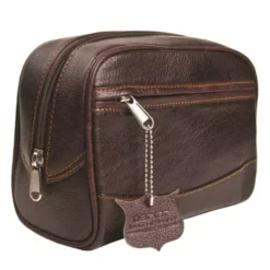 Parker Shaving Parker Leather Travel/Dopp Kit - Large