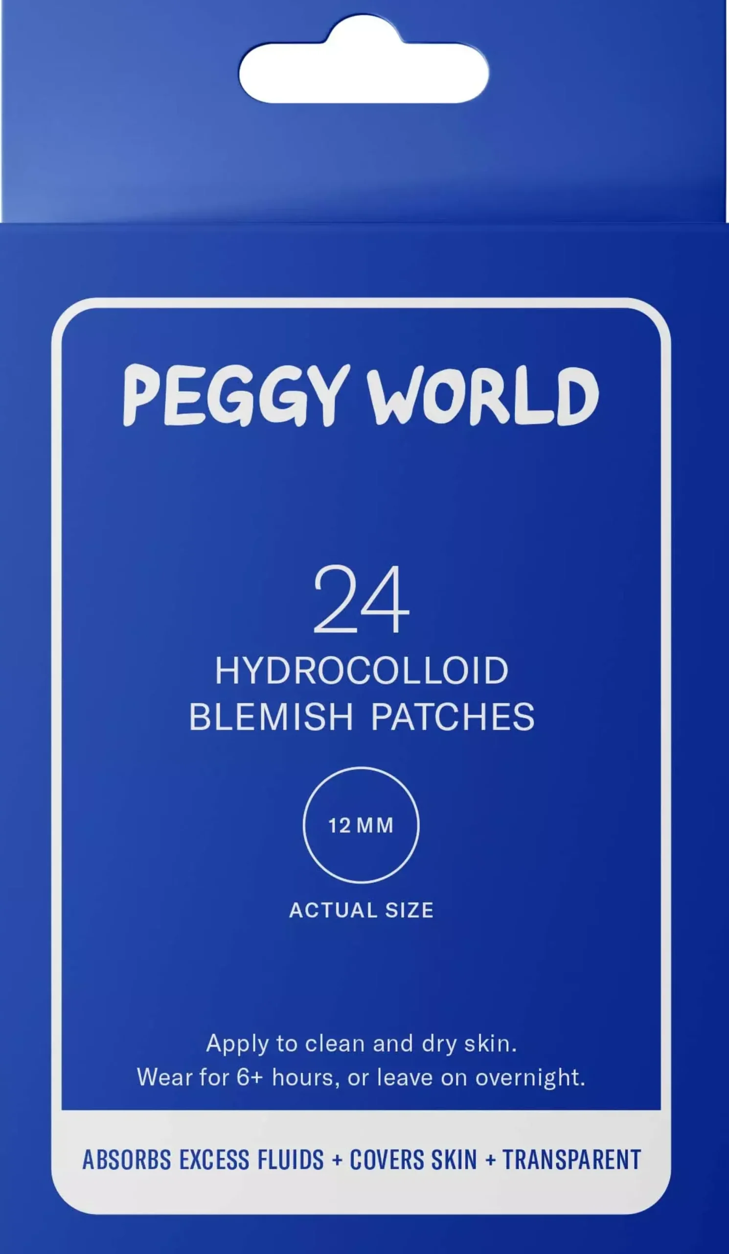 Peggy World Blemish Patches Round Transparent