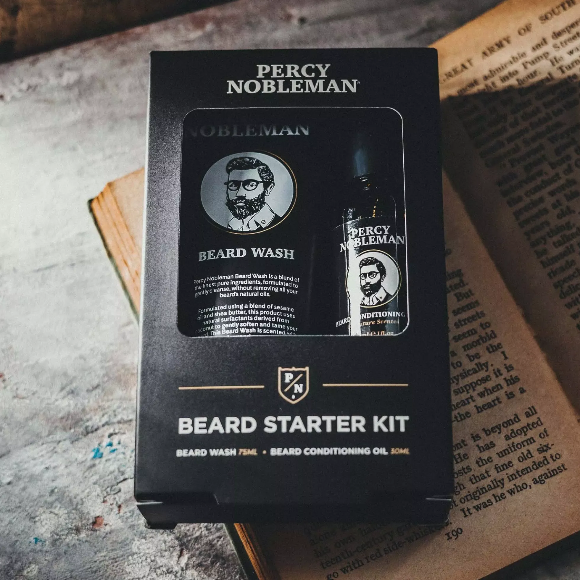 Percy Nobleman Beard Starter Kit