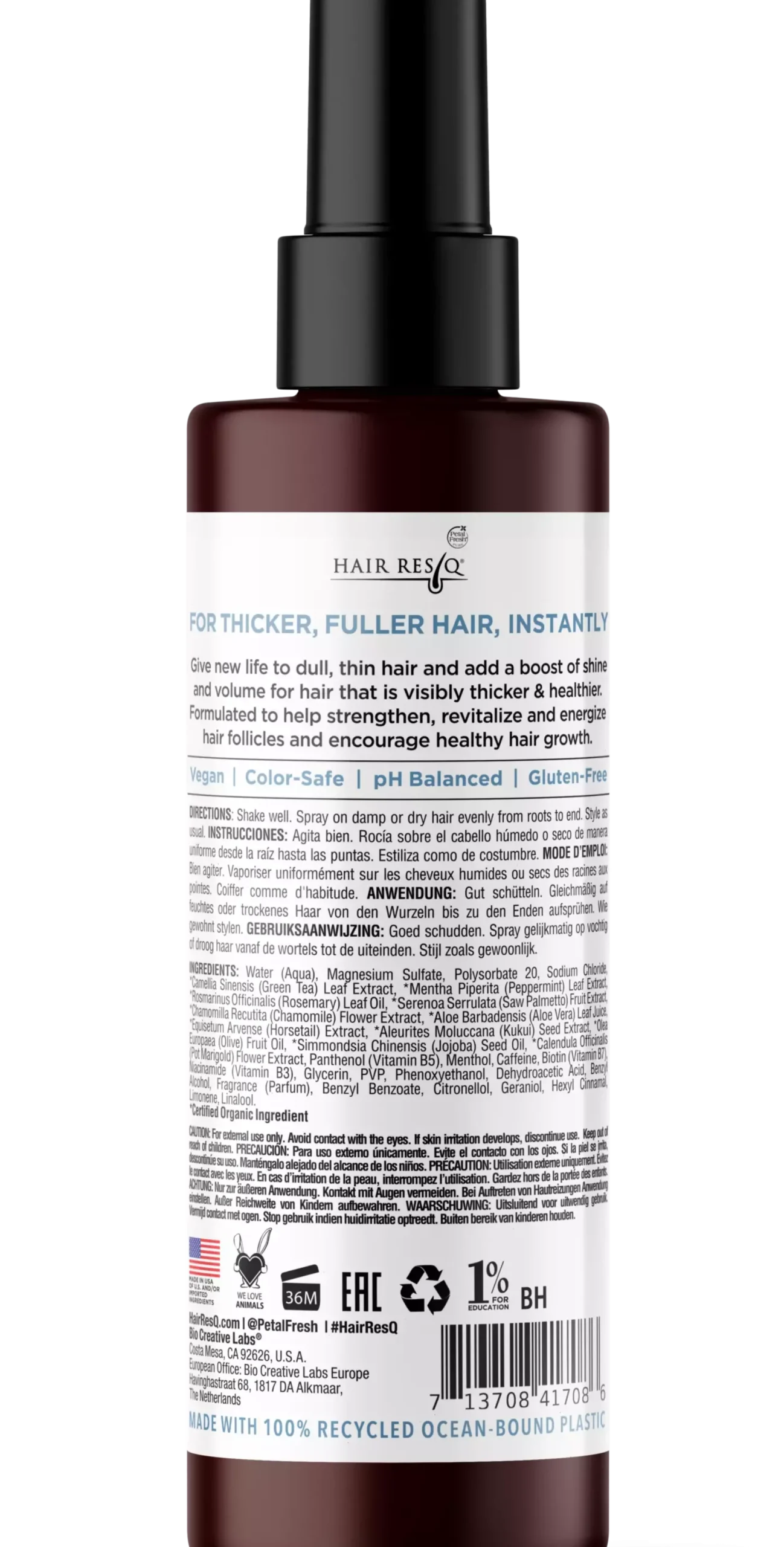 Petal FreshHair ResQ Instant Thickening Spray 147 ml