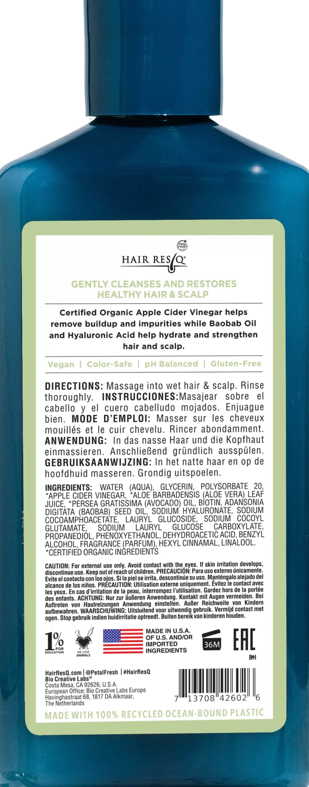 Petal FreshHair ResQ Scalp Care Cleansing Rinse 355 ml