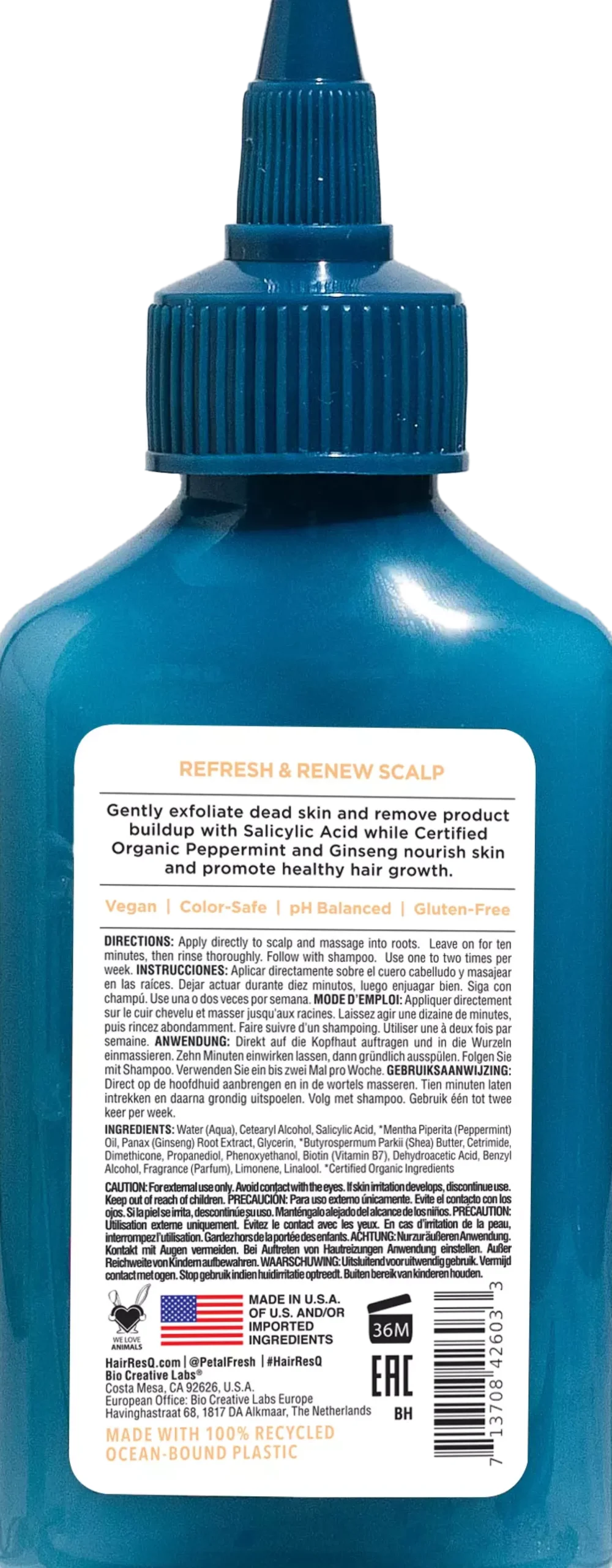 Petal FreshHair ResQ Scalp Care Exfoliating Scalp Mask 118 ml