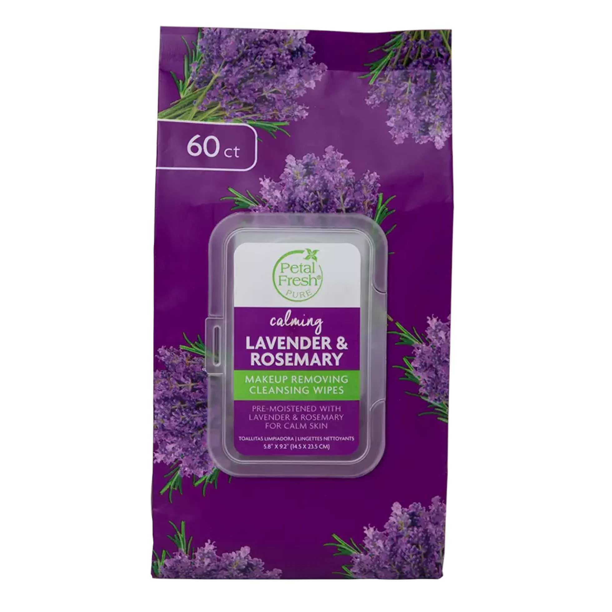 Petal FreshPure Lavender & Rosemary Makeup Removing Wipes